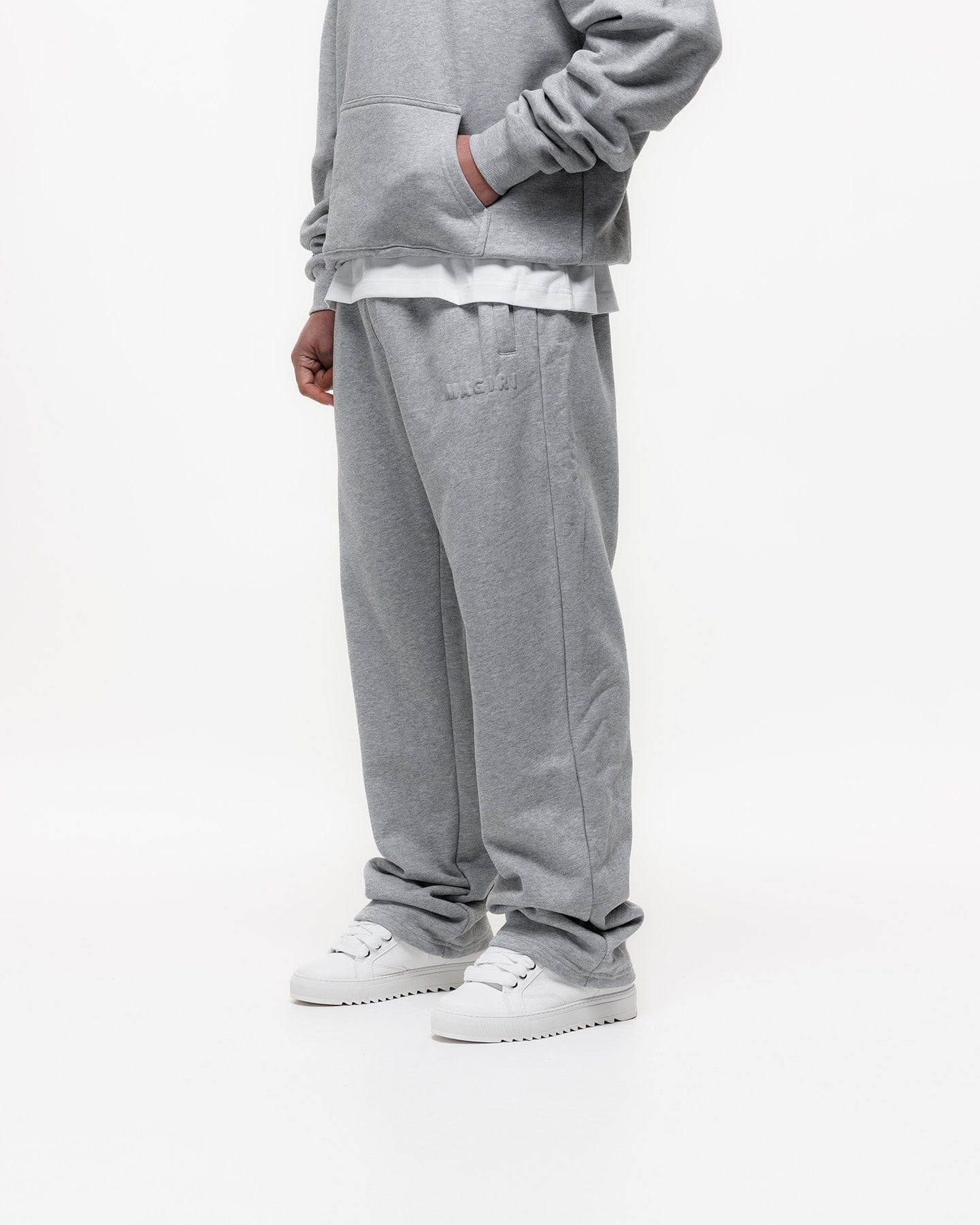 Magiri Core Puff Printed Joggers 'Grey' - Kick Game