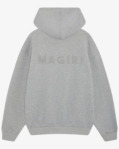 Magiri Core Puff Printed Hoodie 'Grey' - Kick Game