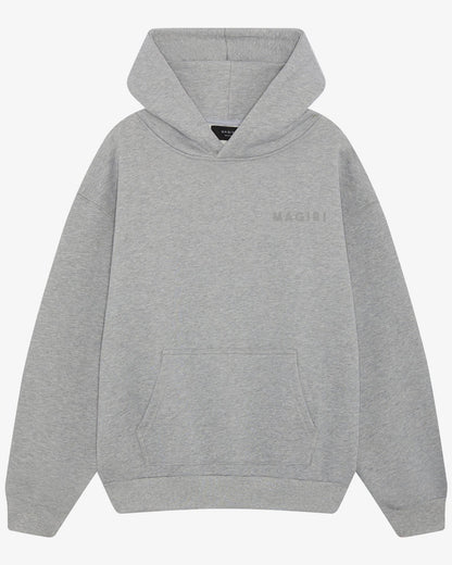 Magiri Core Puff Printed Hoodie 'Grey' - Kick Game