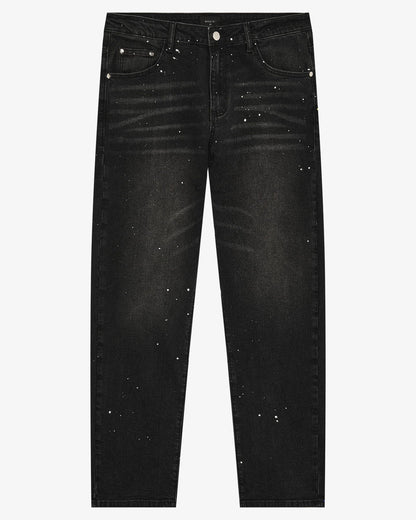 Magiri Core Painted Straight Jeans 'Black' - Kick Game