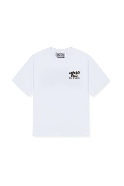 CREME DE LA CREME T-SHIRT - WHITE - Kick Game