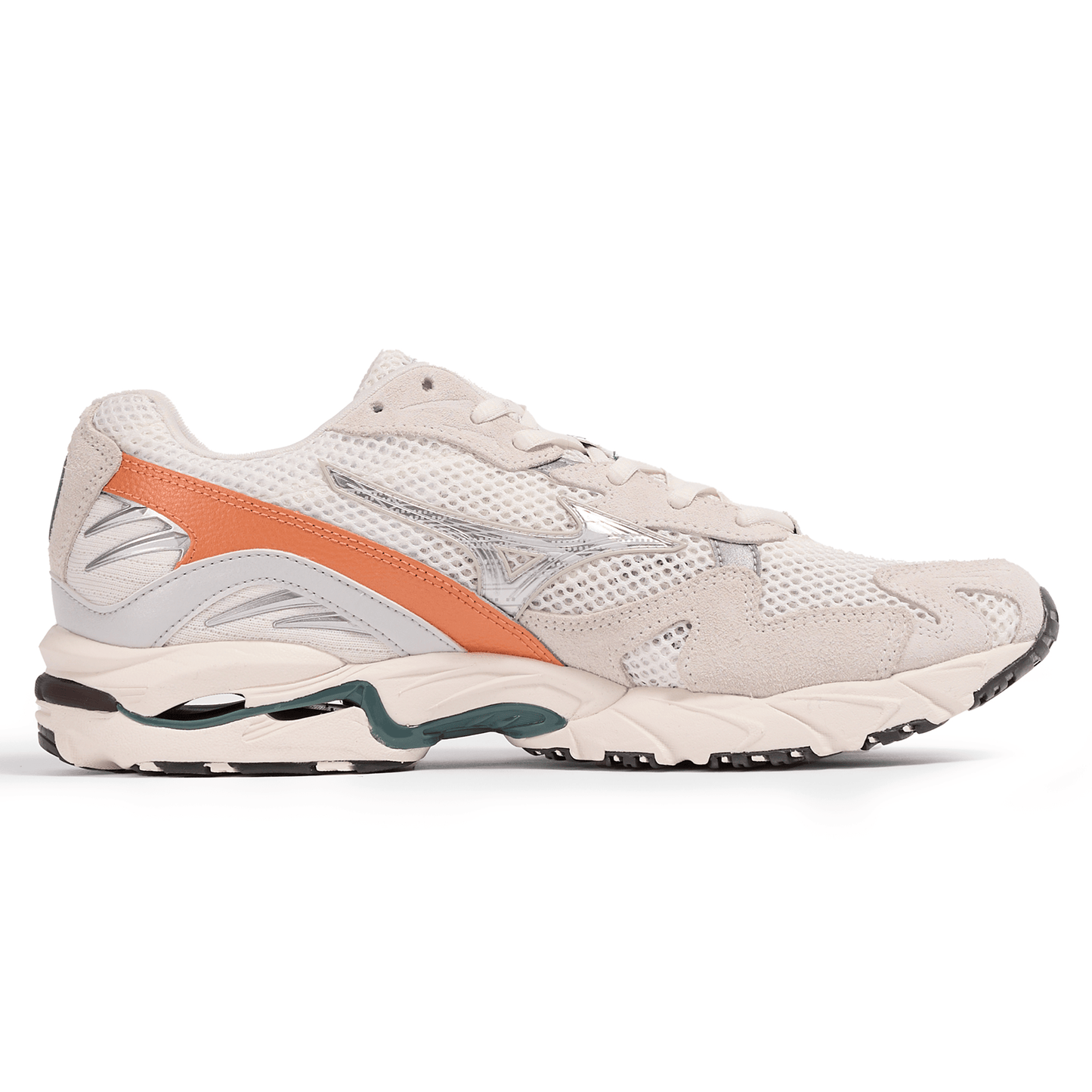 Mizuno Wave Rider 10 Premium 'Snow White Dawn Blue Sun Baked' - Kick Game