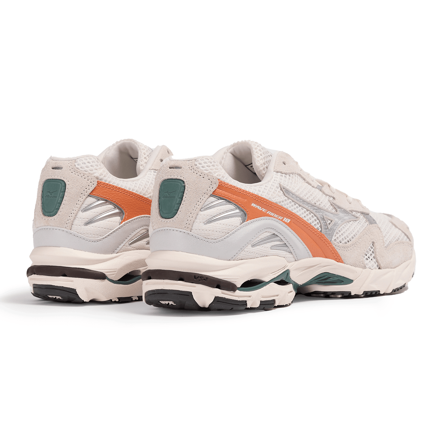 Mizuno Wave Rider 10 Premium 'Snow White Dawn Blue Sun Baked' - Kick Game