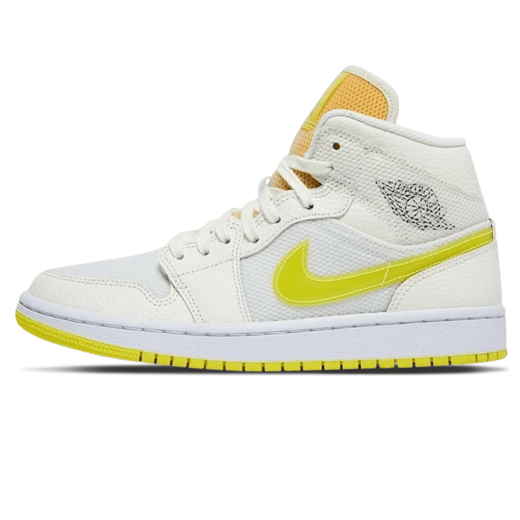 Air Jordan 1 Mid SE Wmns Voltage Yellow Kick Game