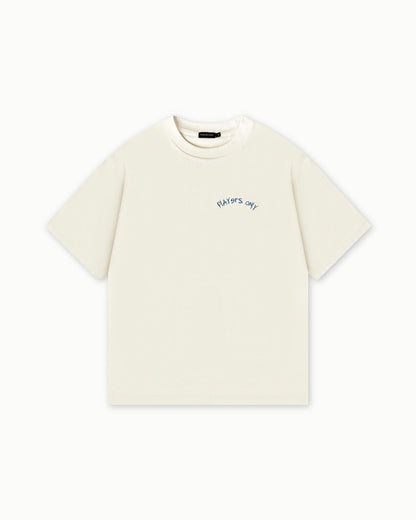 PLAYERS ONLY ECRU PLAYERS CLUB TEE - Kick Game
