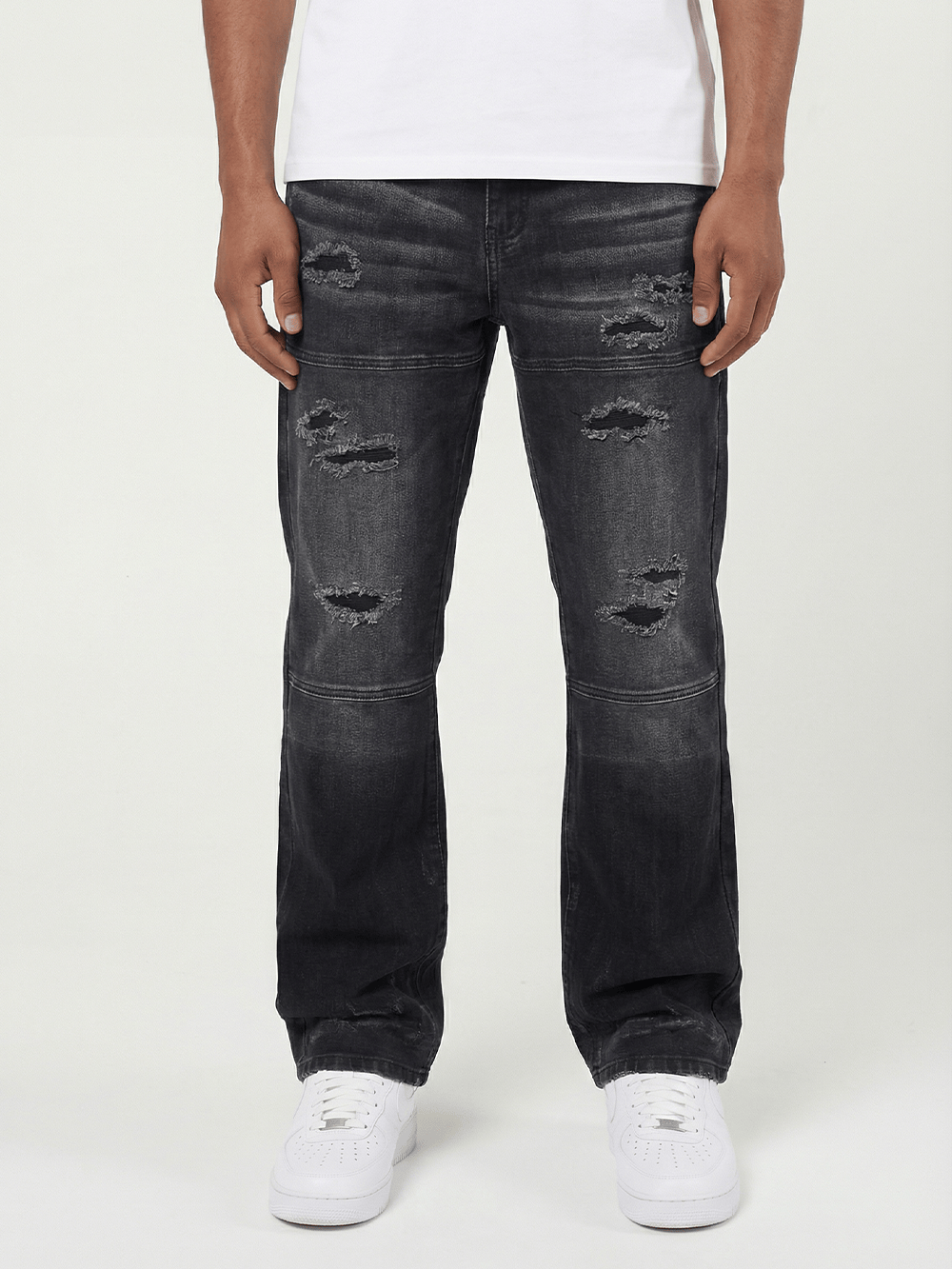 CLASSICO JEAN - WASHED BLACK - Kick Game