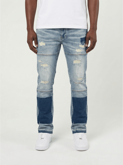 CLASSICO JEAN - WASHED BLUE - Kick Game