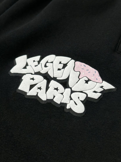 Legende Paris COLD WORLD HOOD - BLACK - Kick Game