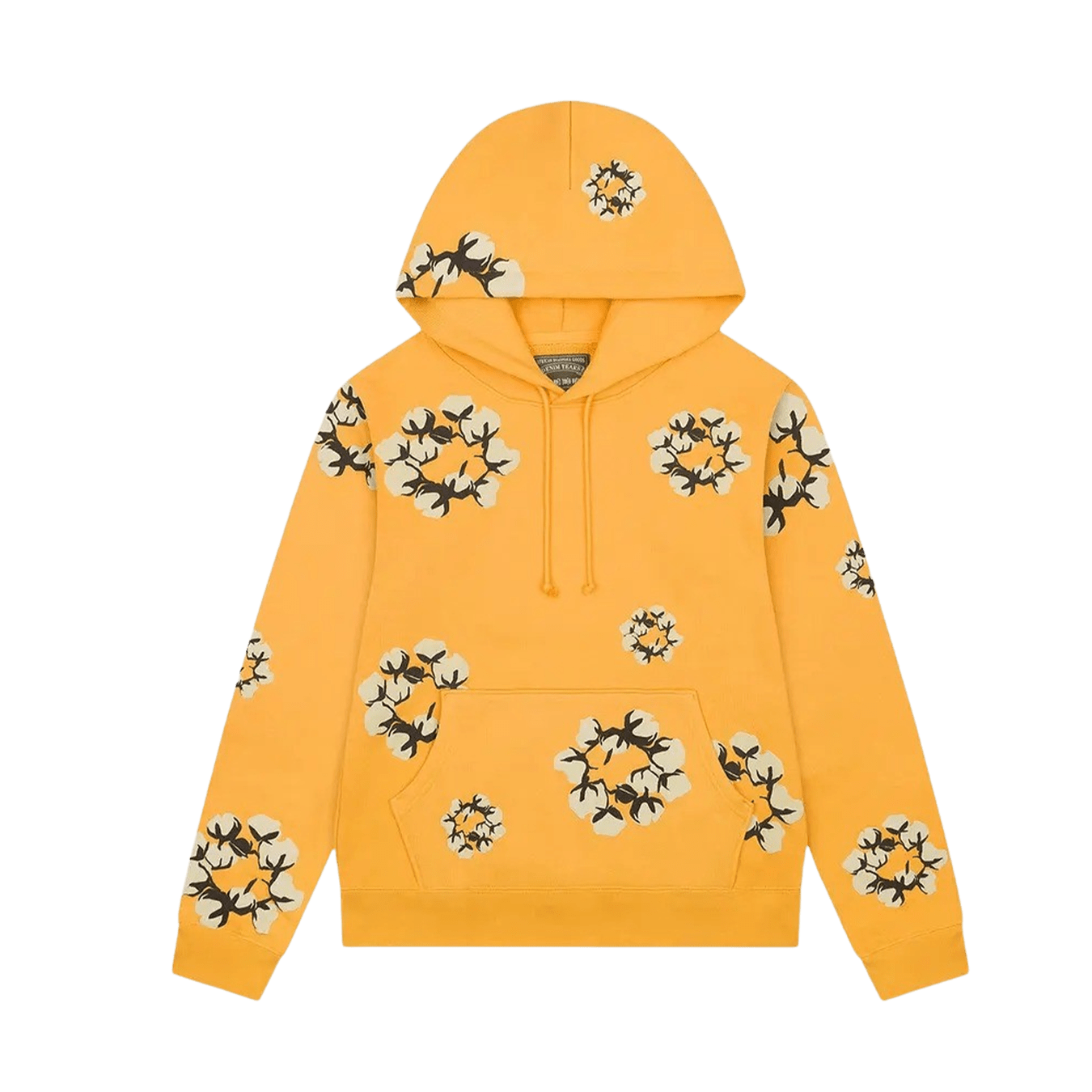 Denim Tears x Cactus Plant Flea Market Cactus Tears Wreath Hoodie 'Yellow' - Kick Game