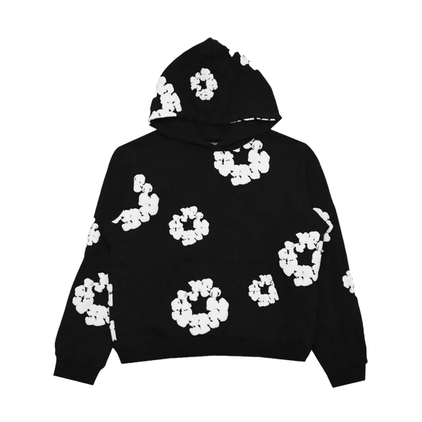 Denim Tears The Cotton Wreath Hooded Sweatshirt 'Black'