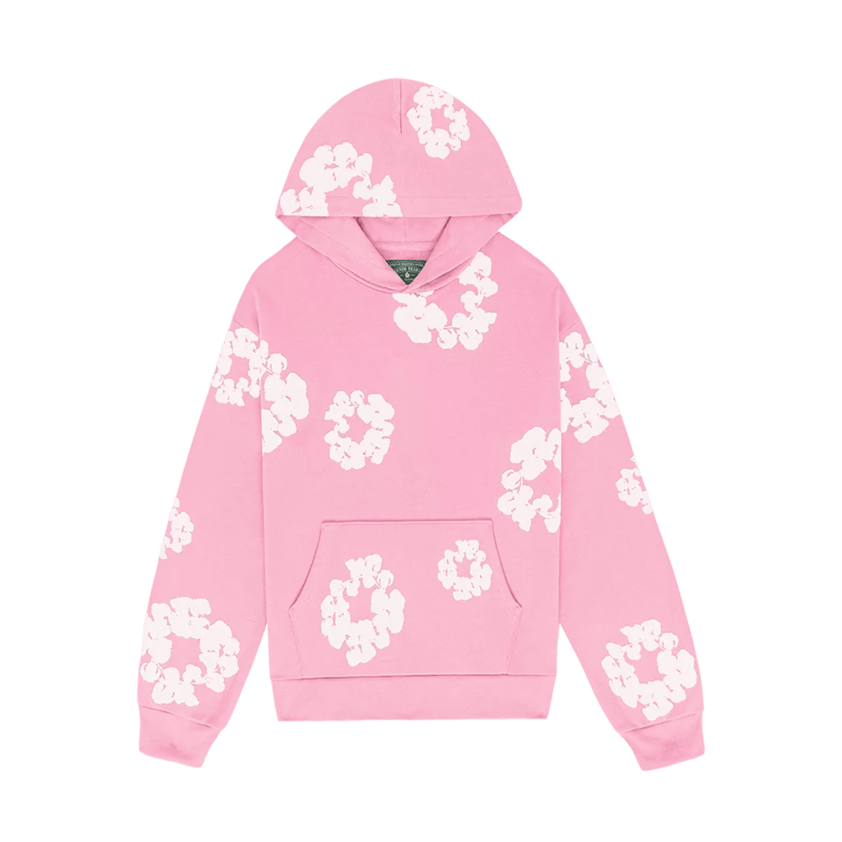Denim Tears The Cotton Wreath Hooded Sweatshirt 'Pink' - Kick Game