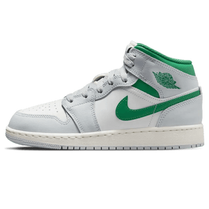 Air Jordan 1 Mid GS 'Summit White Pine Green'