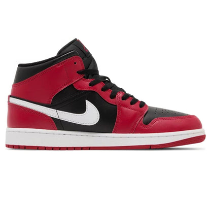 Air Jordan 1 Mid 'Gym Red Black White' - Kick Game