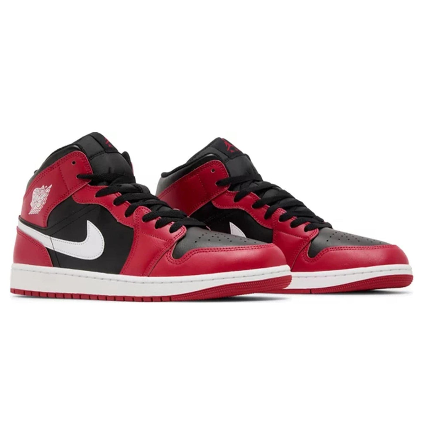 Air Jordan 1 Mid 'Gym Red Black White' - Kick Game