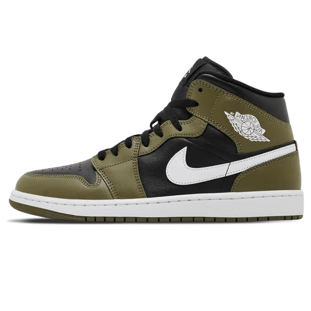 Air Jordan 1 Mid 'Medium Olive' - Kick Game