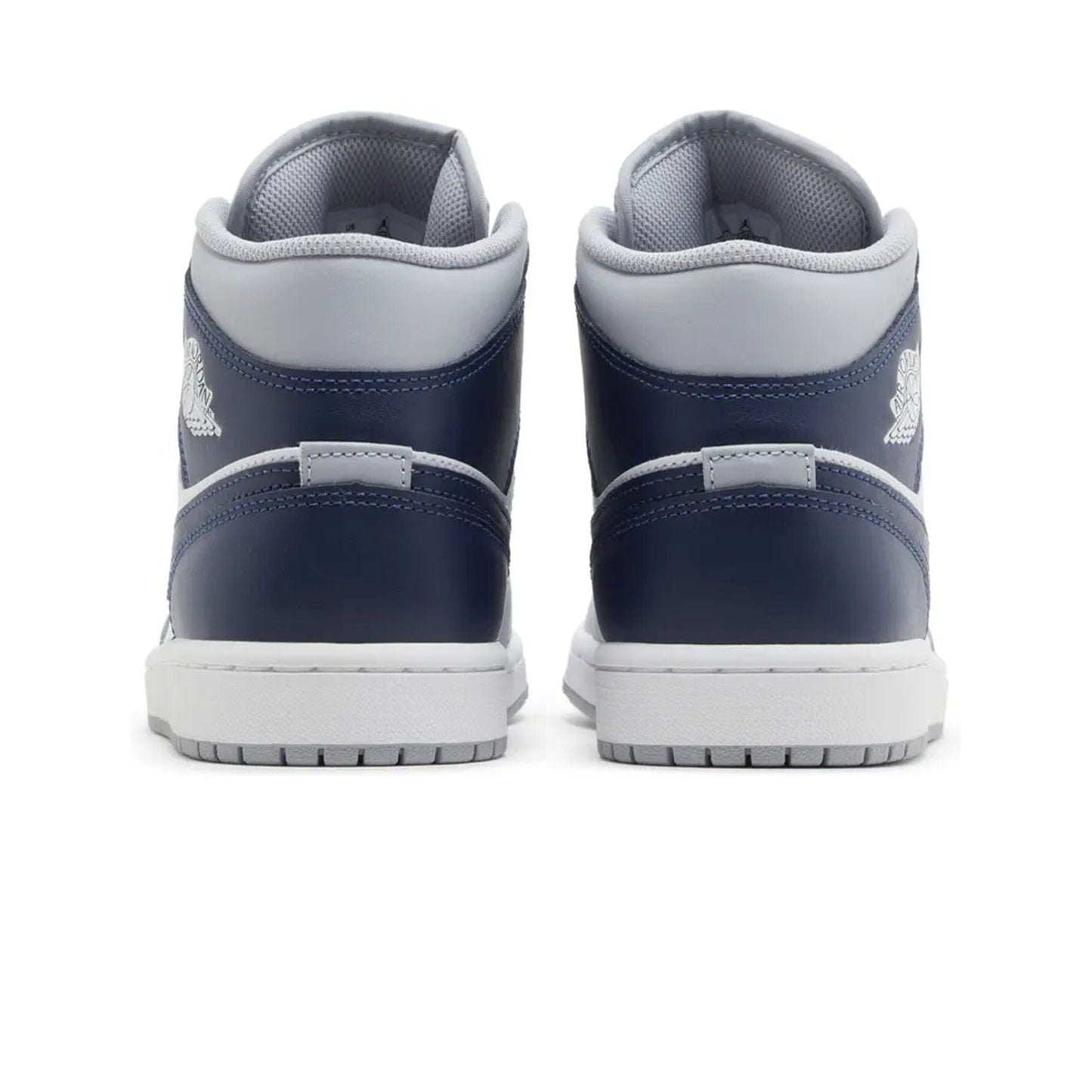 Air Jordan 1 Mid 'Wolf Grey Midnight Navy' - Kick Game