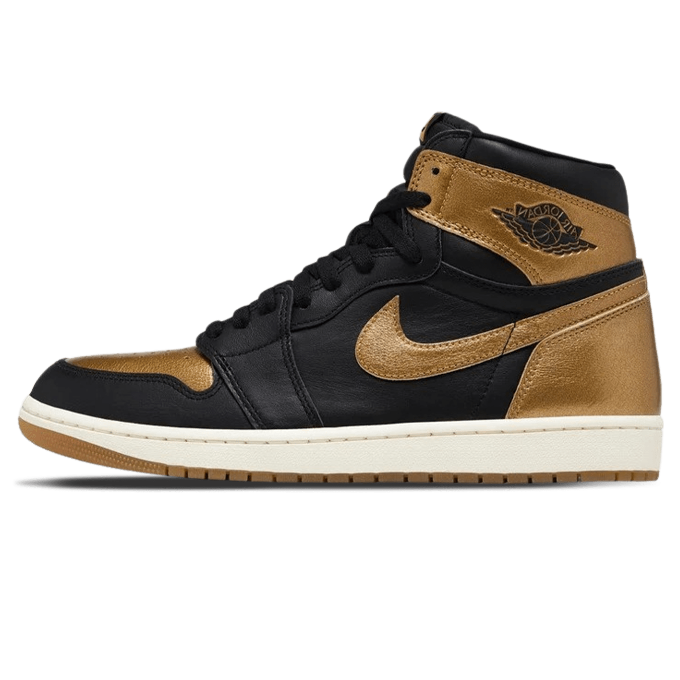 Air Jordan 1 Retro High OG 'Black Gold' - Kick Game