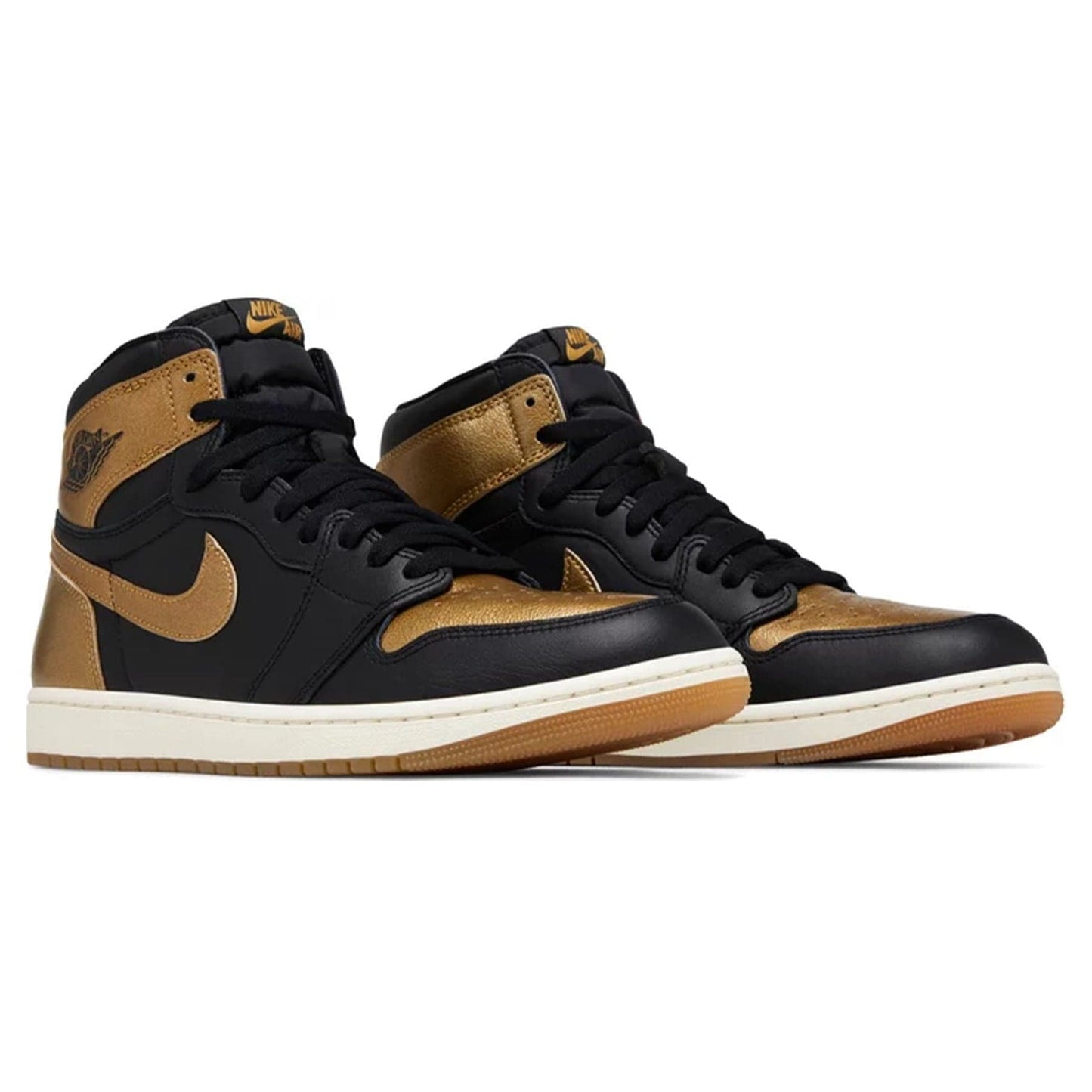 Air Jordan 1 Retro High OG 'Black Gold' - Kick Game