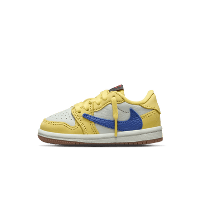 Travis Scott x Air Jordan 1 Low OG TD 'Canary' - Kick Game