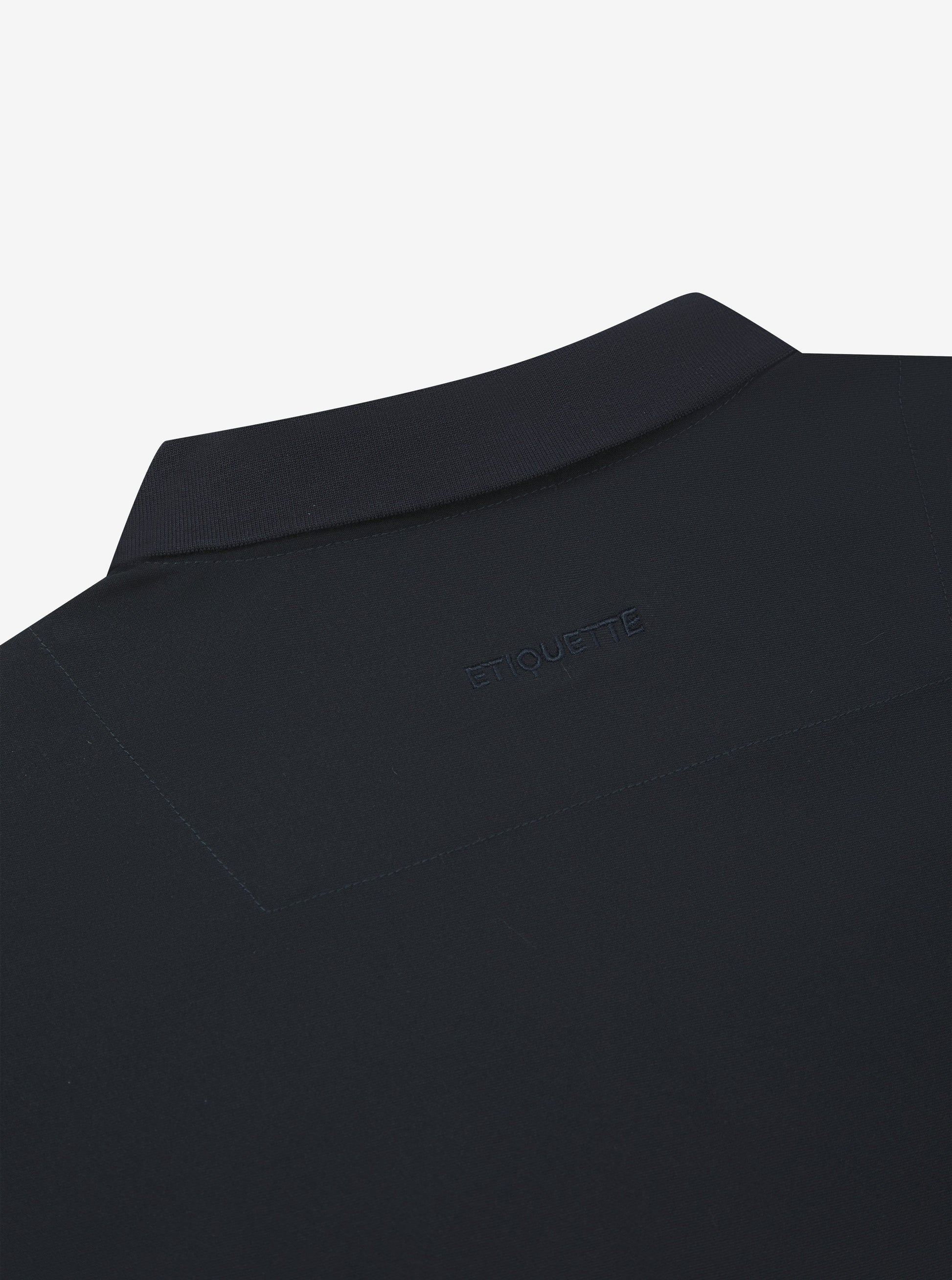 Etiquette Double Zip Overshirt 'Navy' - Kick Game