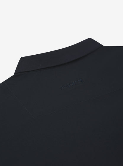 Etiquette Double Zip Overshirt 'Navy' - Kick Game