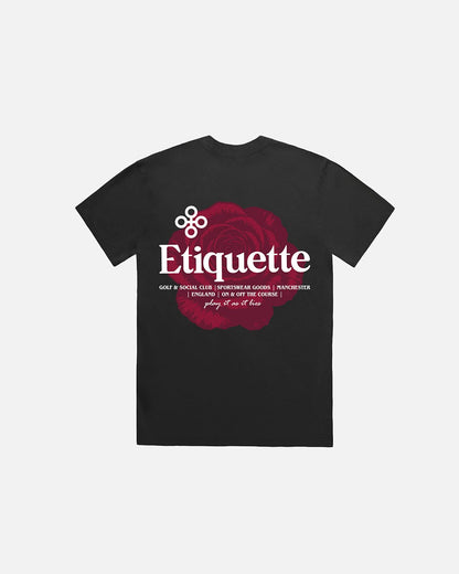 Etiquette Justin Tee 'Black' - Kick Game