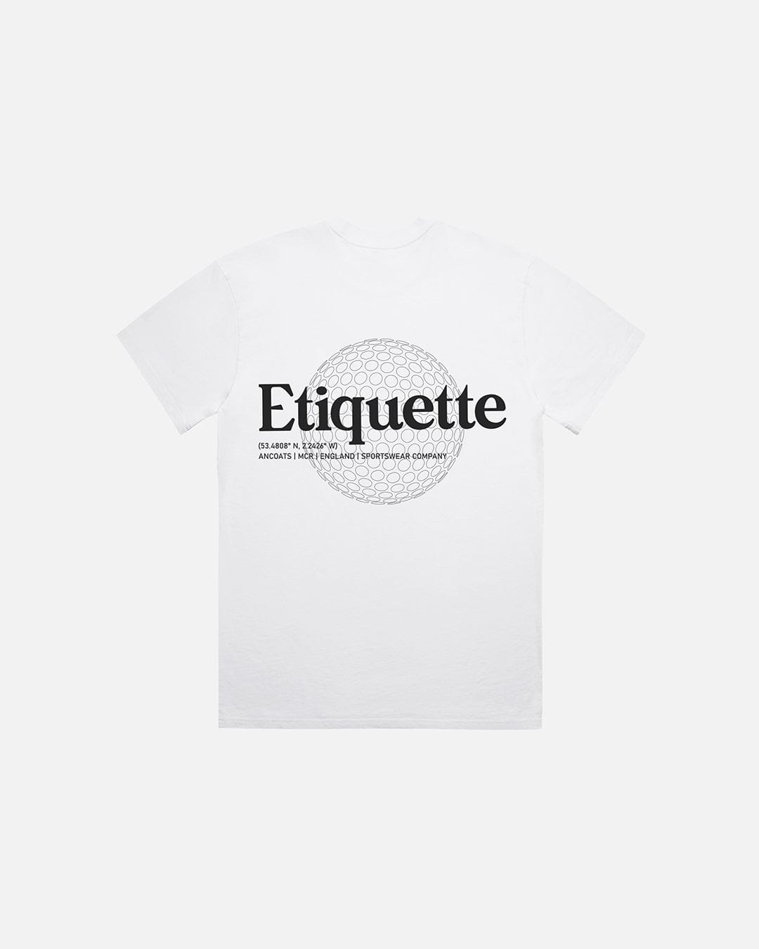 Etiquette Sphere Tee 'White' - Kick Game