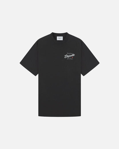 Etiquette The Rose Tee 'Black' - Kick Game