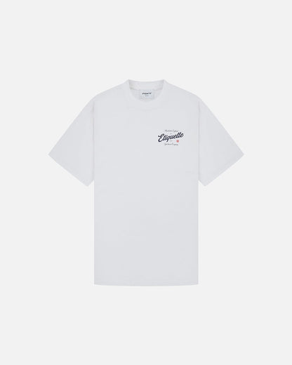 Etiquette The Rose Tee 'White' - Kick Game