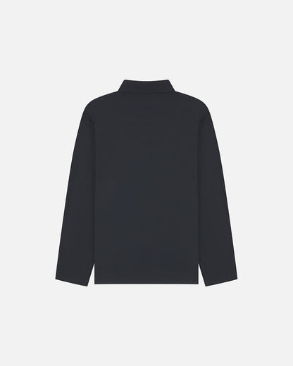 Etiquette Double Zip Overshirt 'Navy' - Kick Game