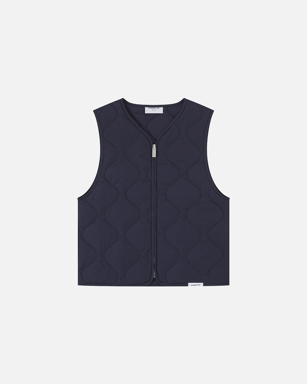 Etiquette Liner Vest 'Navy' - Kick Game