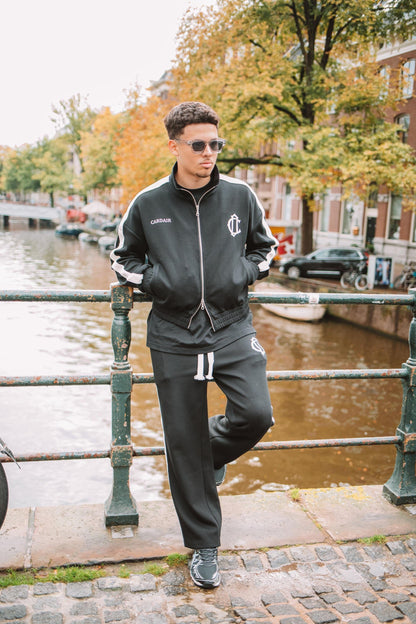 Cardair Club Emblem Track Top - Black - Kick Game