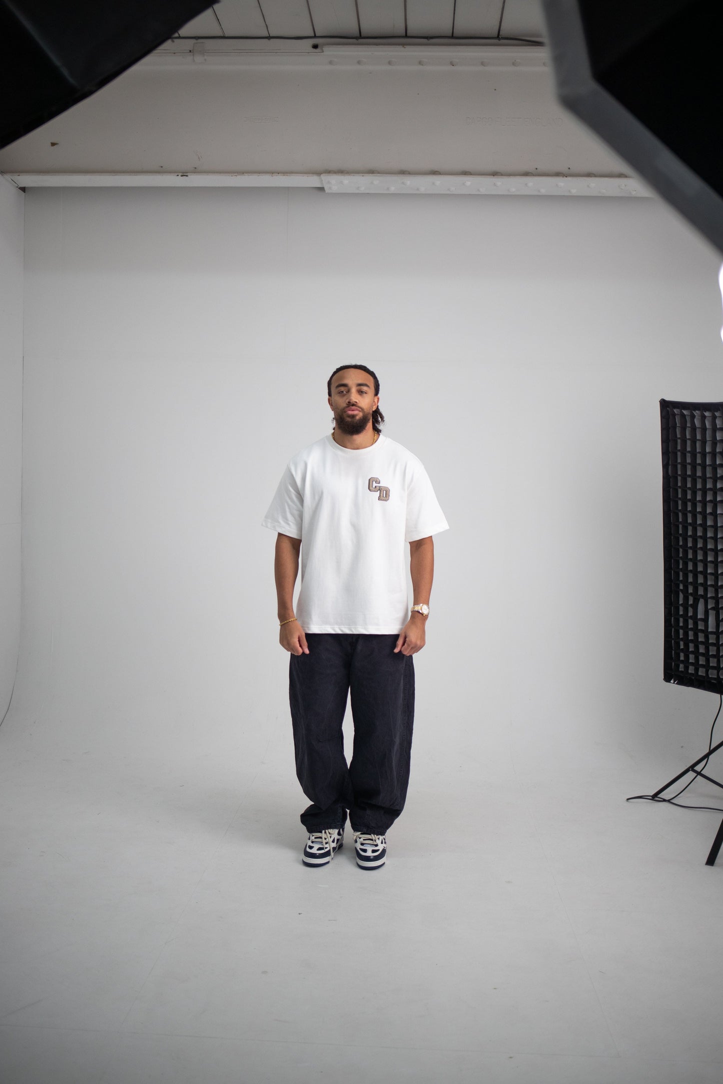 Cardair CD Logo T shirt - White - Kick Game