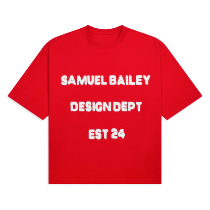 Red Design Dept Tee - Kick Game