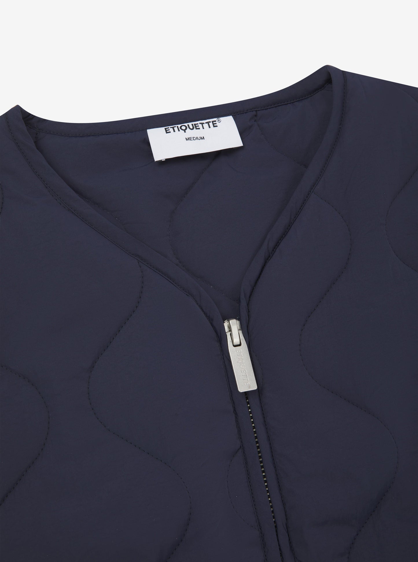 Etiquette Liner Vest 'Navy' - Kick Game