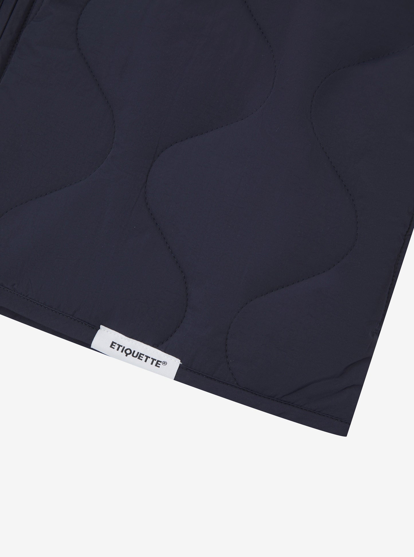 Etiquette Liner Vest 'Navy' - Kick Game