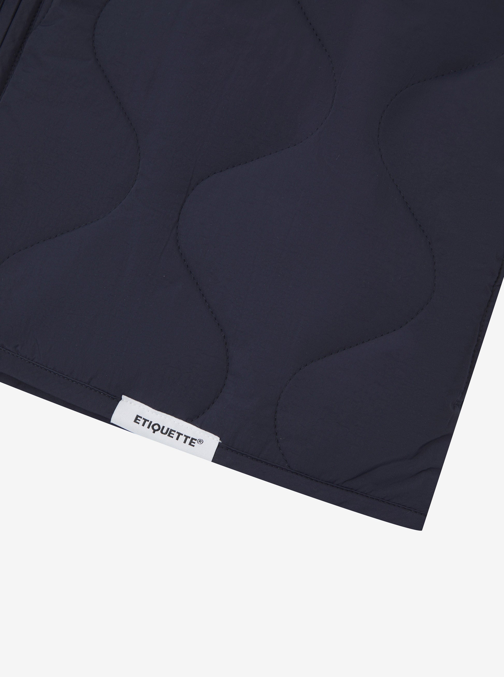 Etiquette Liner Vest 'Navy' - Kick Game