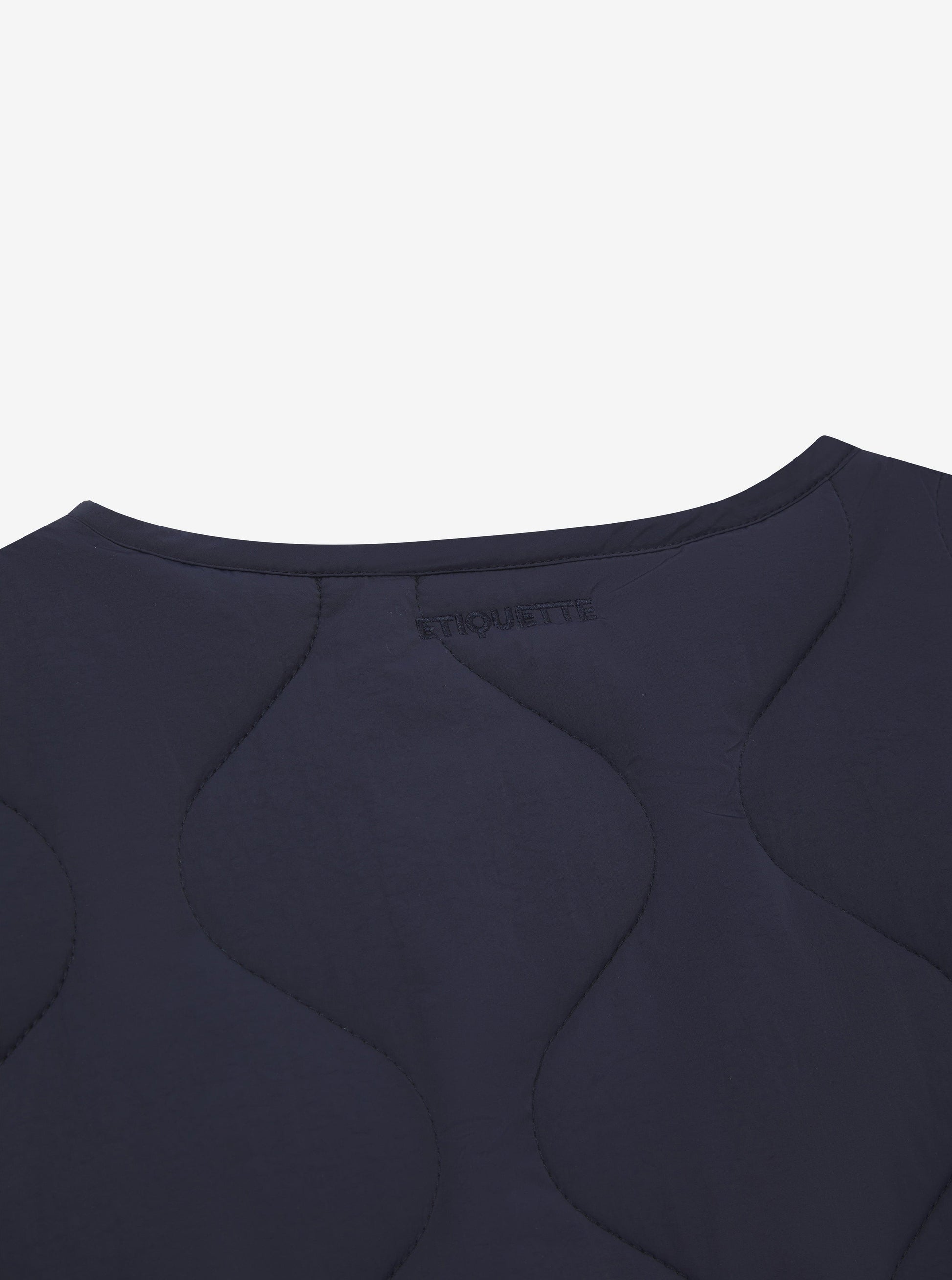 Etiquette Liner Vest 'Navy' - Kick Game