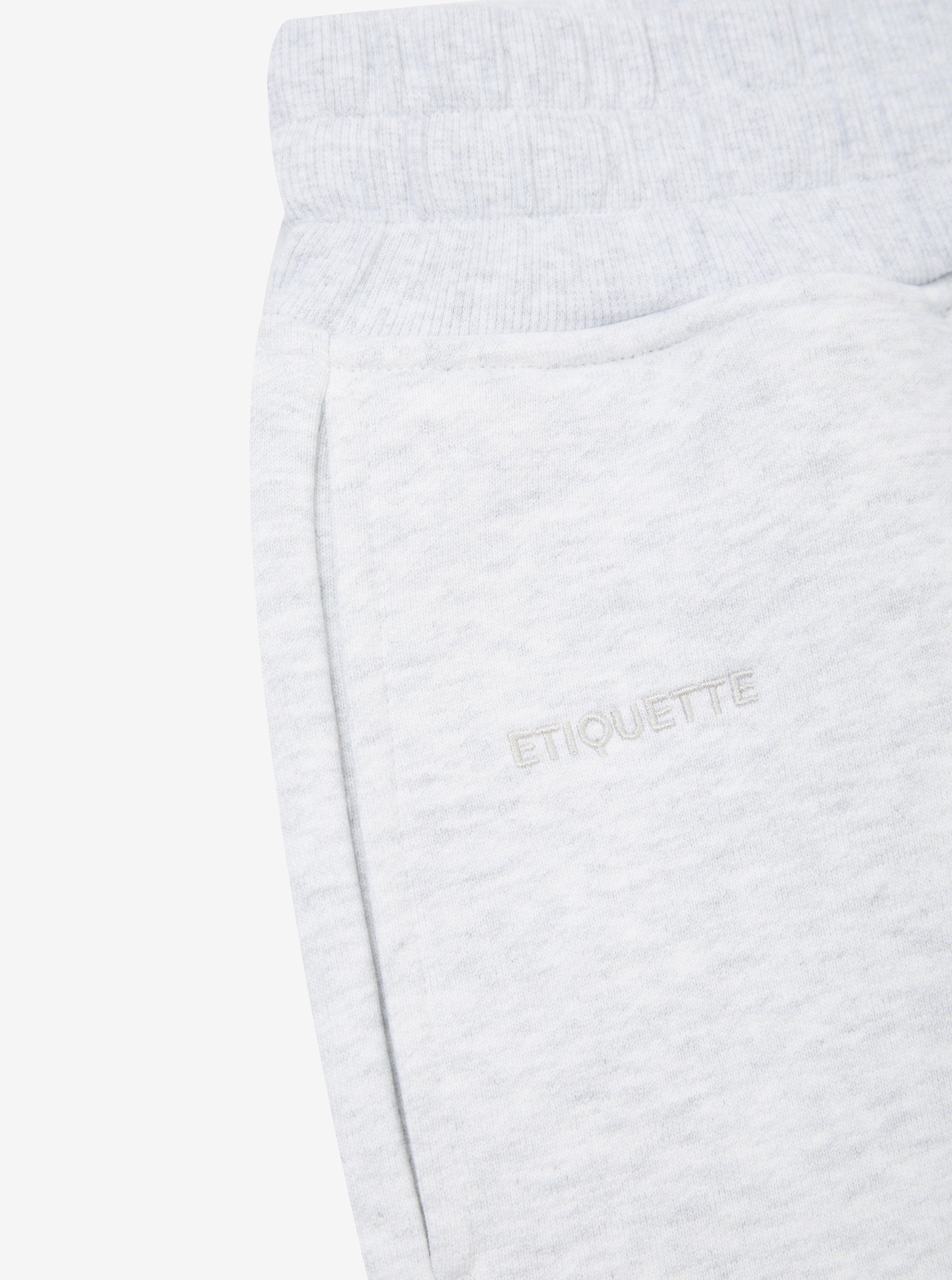 Etiquette Core Short 'Light Grey' - Kick Game