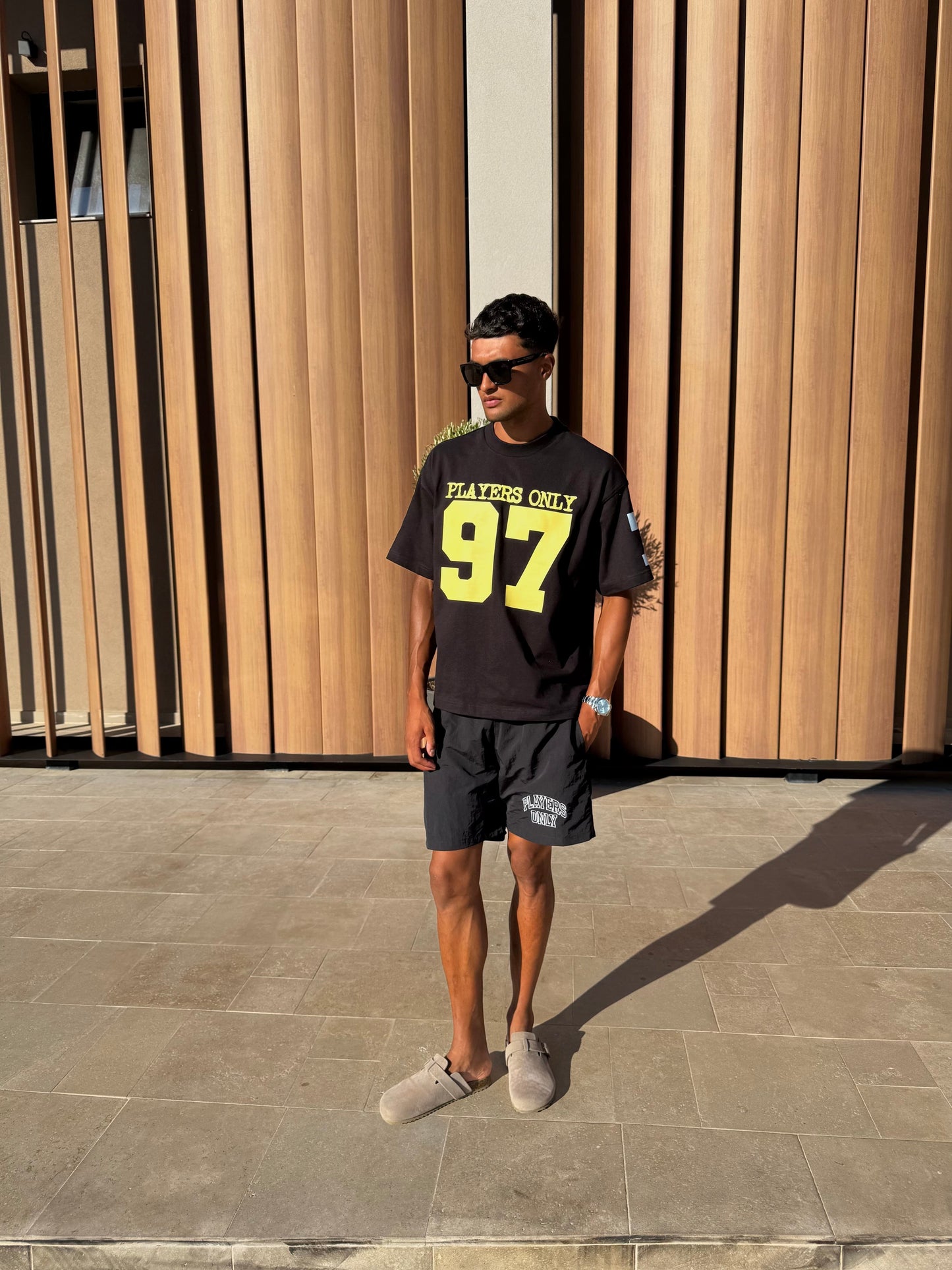 PLAYERS ONLY BLACK JERSEY TEE - Kick Game