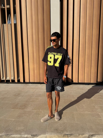 PLAYERS ONLY BLACK JERSEY TEE - Kick Game