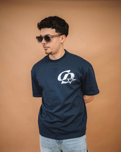 Cardair CD Star T Shirt - Navy Blue - Kick Game