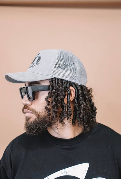 Cardair CD Star Suede Trucker - Grey/Charcoal - Kick Game