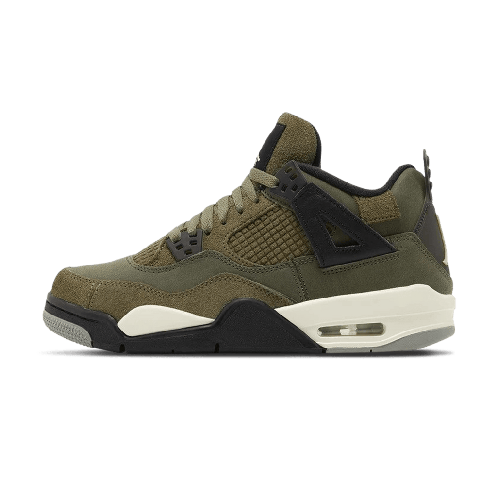 Air Jordan 4 Retro SE GS Craft Olive Kick Game