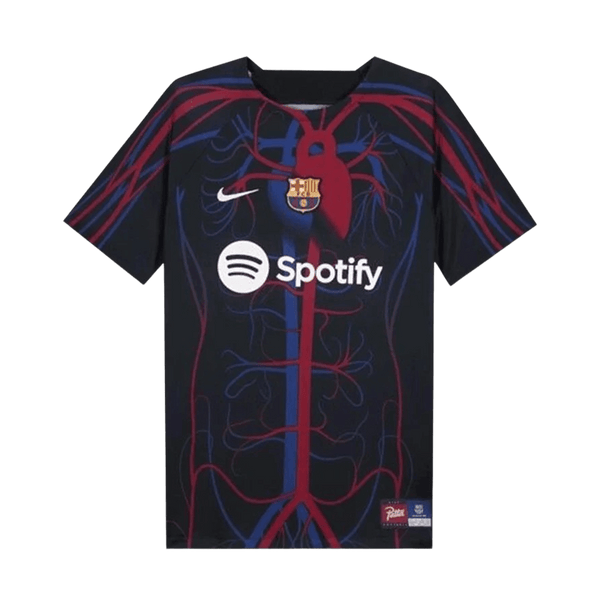 Nike FC Barcelona x Patta Dri-FIT Short-Sleeve Soccer Top 'Black' - Kick Game
