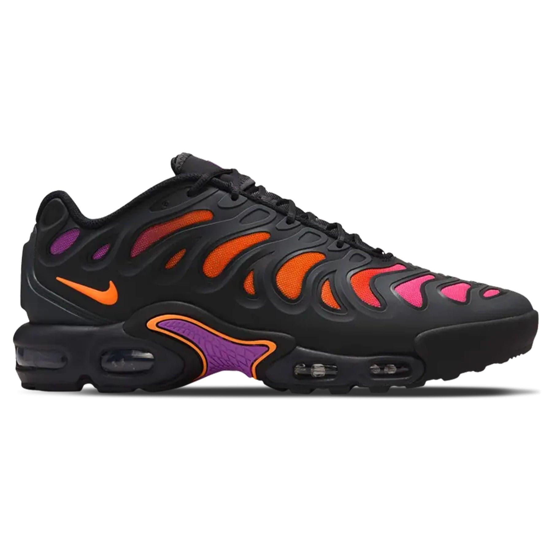 Nike Air Max Plus Drift 'Black Vivid Purple Total Orange' - Kick Game