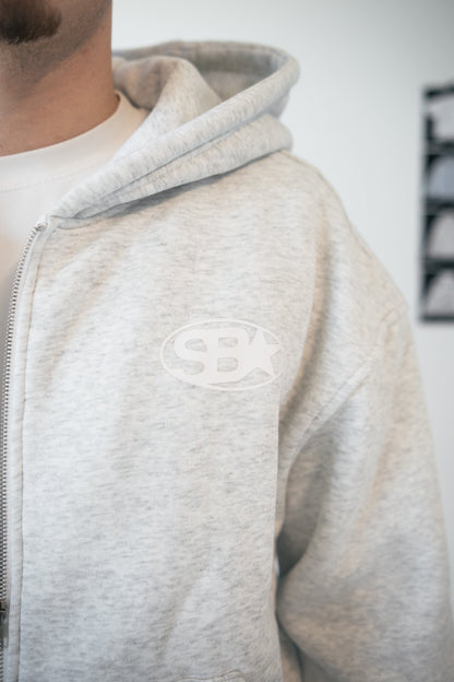 Star Emblem Zip Hoodie - Kick Game