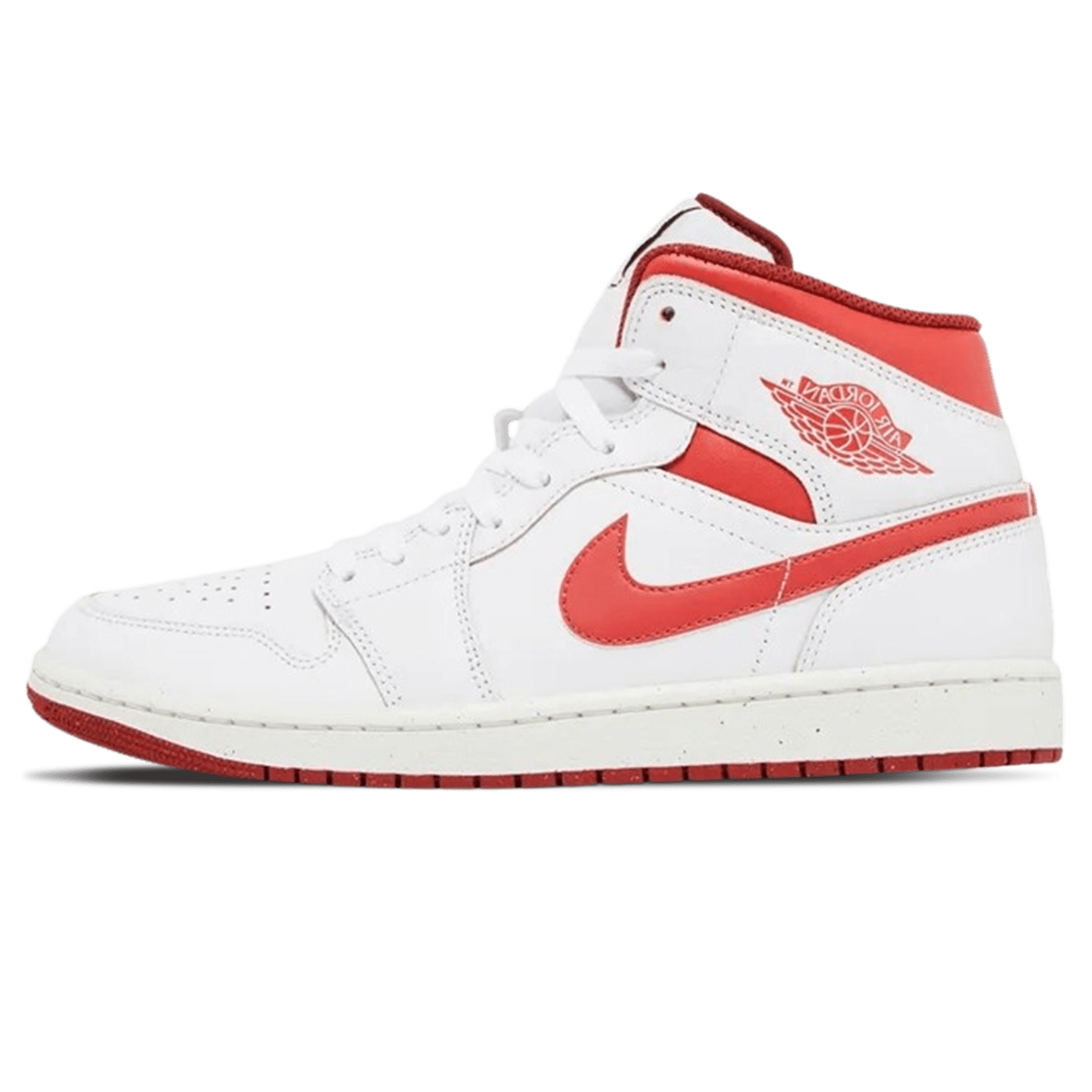 Air Jordan 1 Mid SE 'White Dune Red' - Kick Game