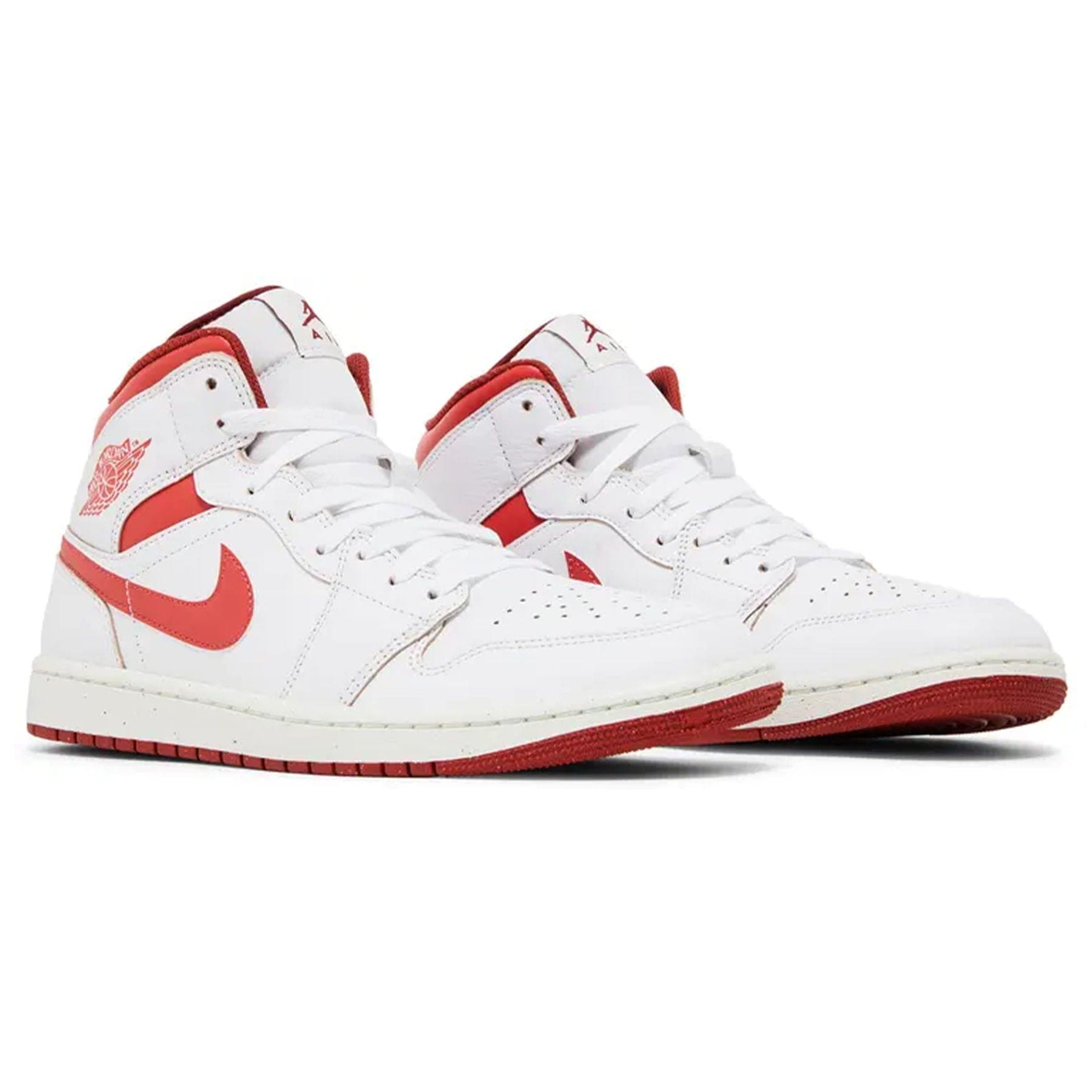 Air Jordan 1 Mid SE 'White Dune Red' - Kick Game