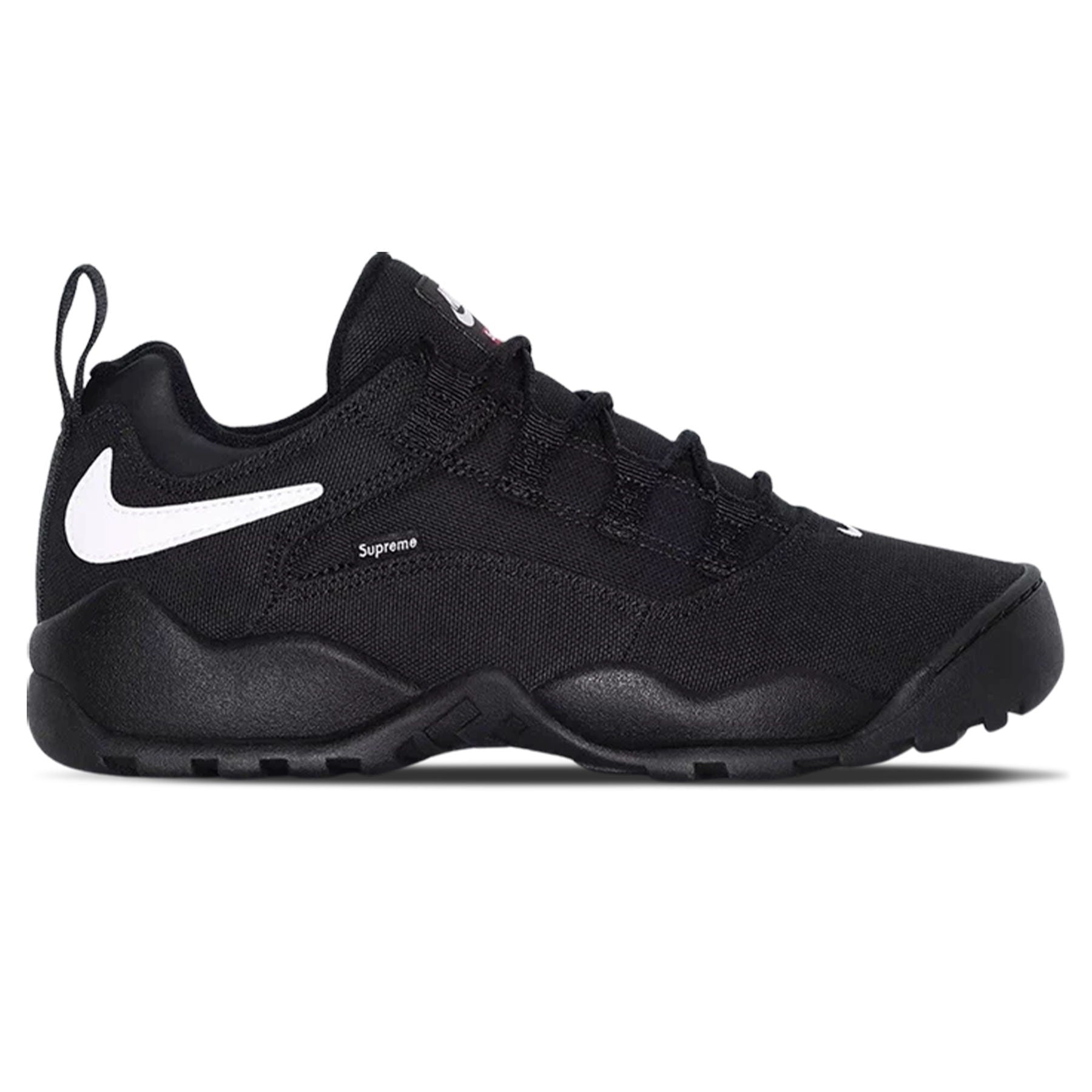 Supreme x Nike Darwin Low SB Black Kick Game